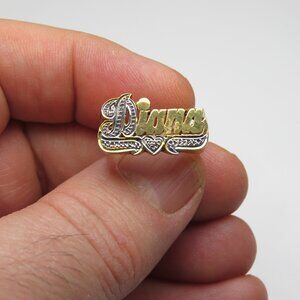 14k Name Ring Diana